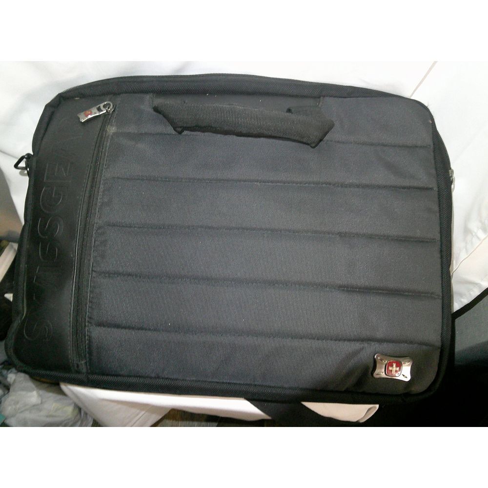 Swiss Gear Black Laptop Bag Briefcase‎ Padded Business Travel Carry-On